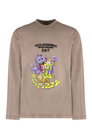 Octopizza long sleeve T-shirt-0